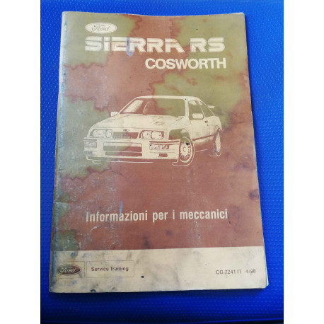 MANUALE TECNICO FORD SIERRA RS COSWORTH