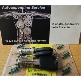 Coppia blocchetti maniglia porta Fiat 500, cod. 801224 Miraglio