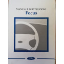 Manuale dell'utente Ford Focus, CG3321IT originale EDIZIONE 11/2001 100166
