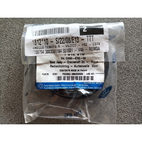 PARAOLIO ANTERIORE ALBERO MOTORE NUOVA FORD FIESTA 1812510