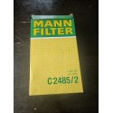 Filtro Aria Mann-filter C2485/2 per Nissan Renault