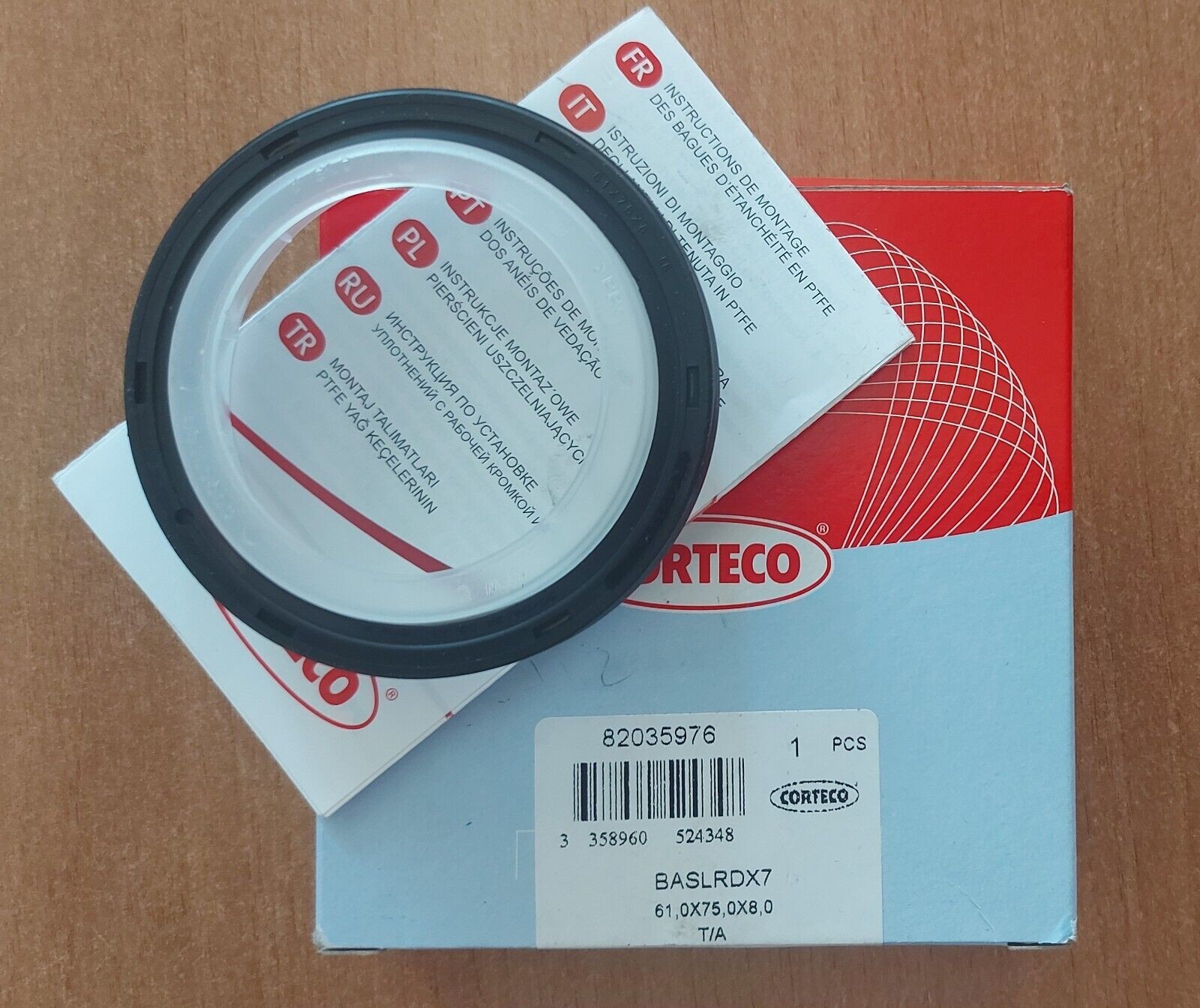 CORTECO Paraolio Albero Motore Lato Frontale Adatto A per Land Rover Discovery