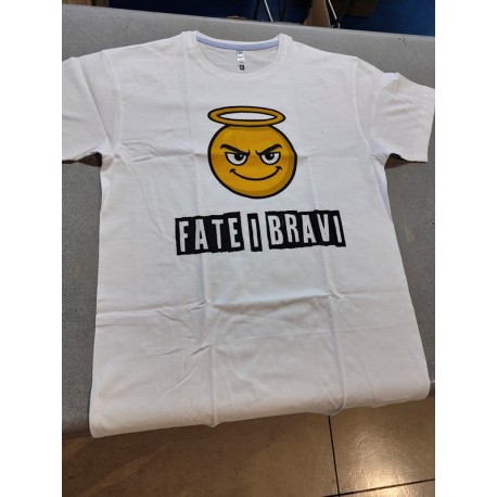 T-Shirt Bianca FATE I BRAVI ORIGINAL MADNESS
