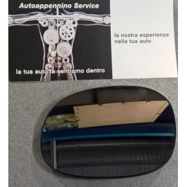 318888 VETRO SPECCHIO SINISTRO CITROEN C2 C3  PEUGEOT 206 MECCANICO ASFERICO 
